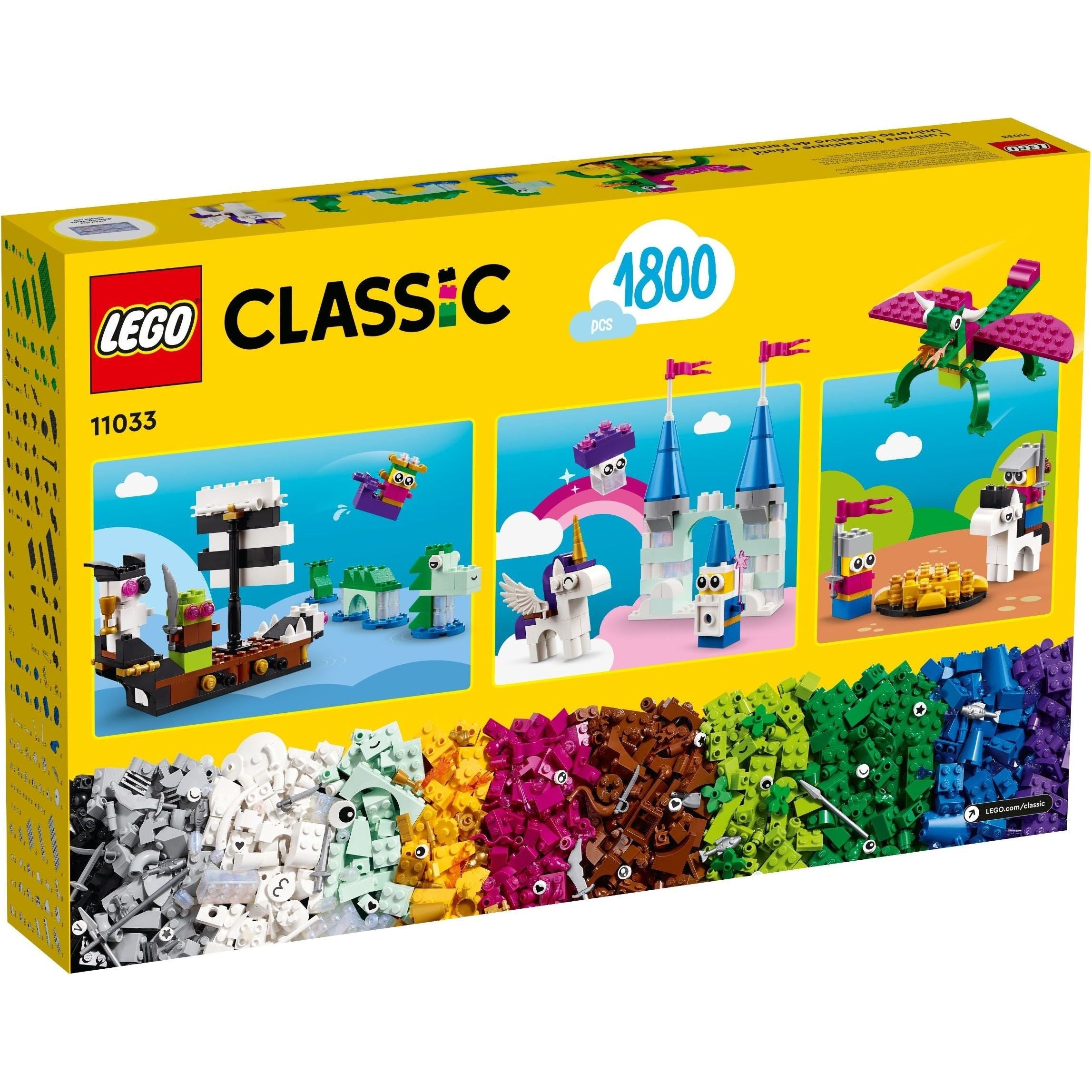 LEGO Classic Fantasie-Universum Kreativ-Bauset 11033