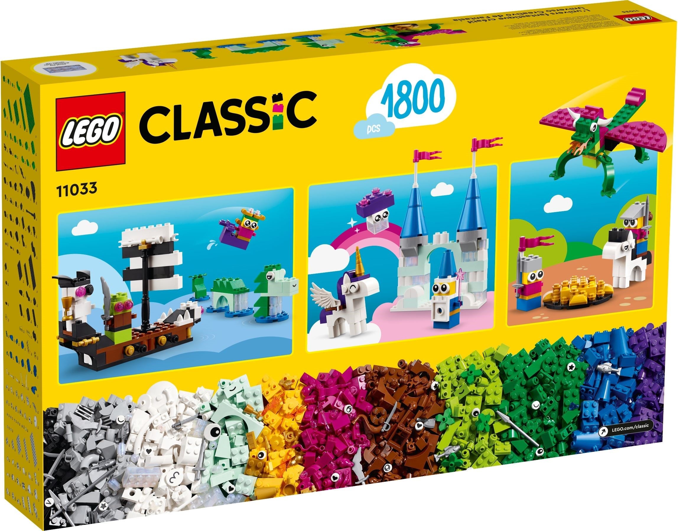 LEGO Classic Fantasie-Universum Kreativ-Bauset 11033