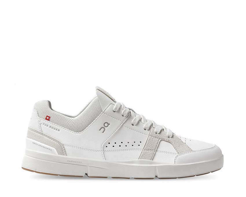 ON Herren Schuh THE ROGER Clubhouse (weiss, 40.5)