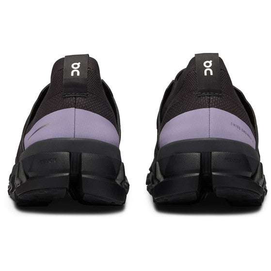 ON Damen Schuh Cloudswift 3 (schwarz/ violett, 39)