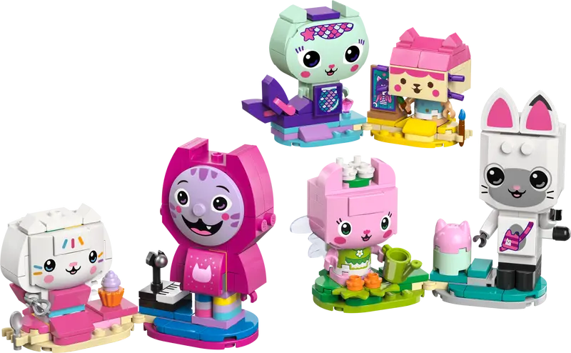 LEGO Gabby's Dollhouse Gabbys Katzenfreunde aus LEGO Steinen 11215