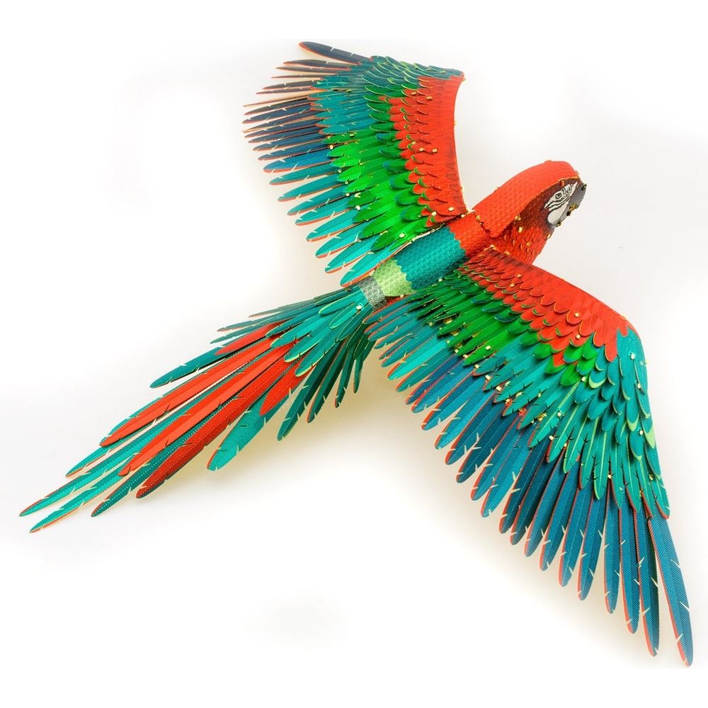 Parrot, Jubilee Macaw – Premium Metall Bausatz