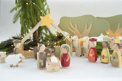 small foot Spielset Weihnachtskrippe