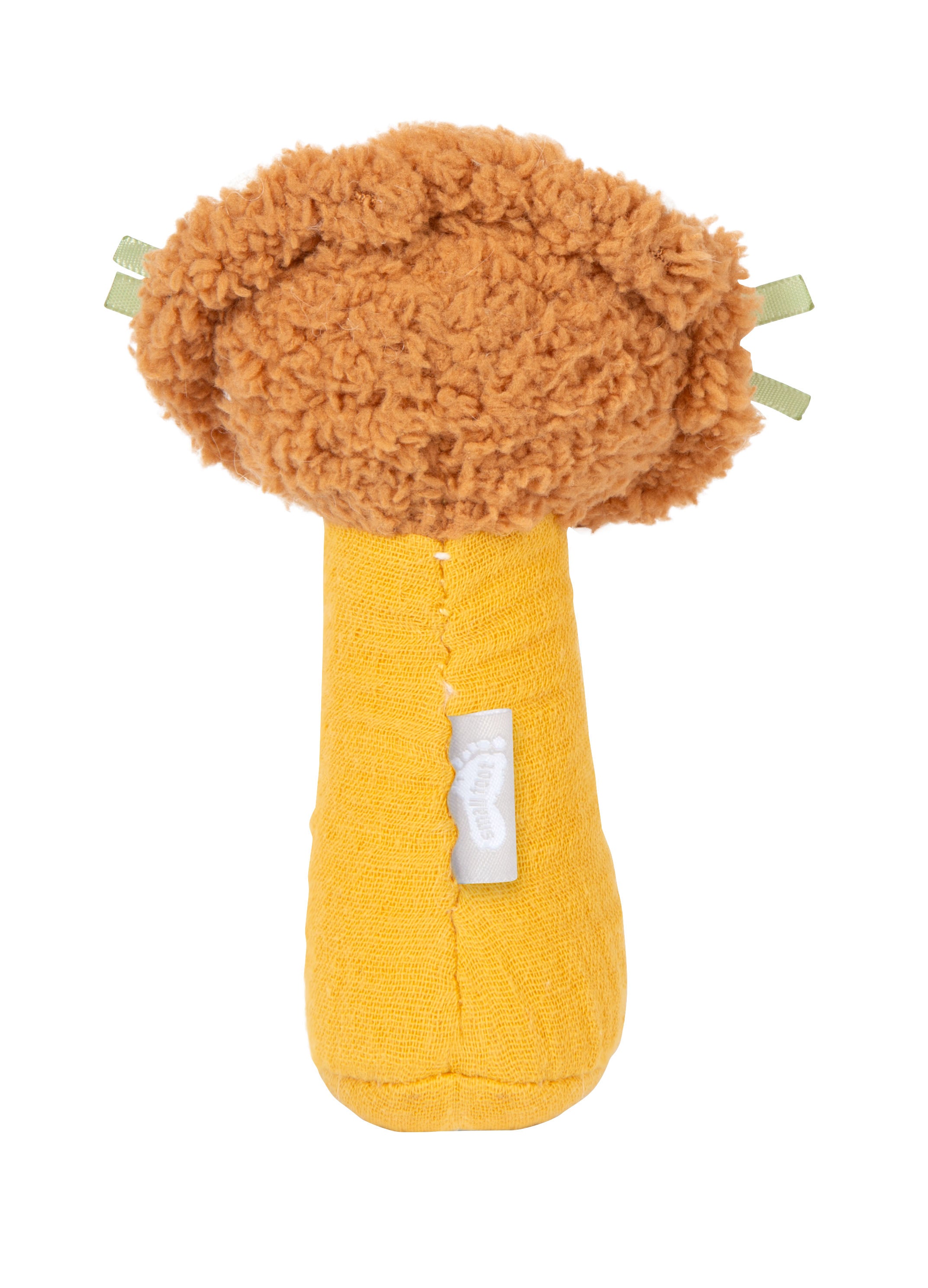 small foot Babyspielzeug kleine Rassel & Stoffgreifling „Little Lion“