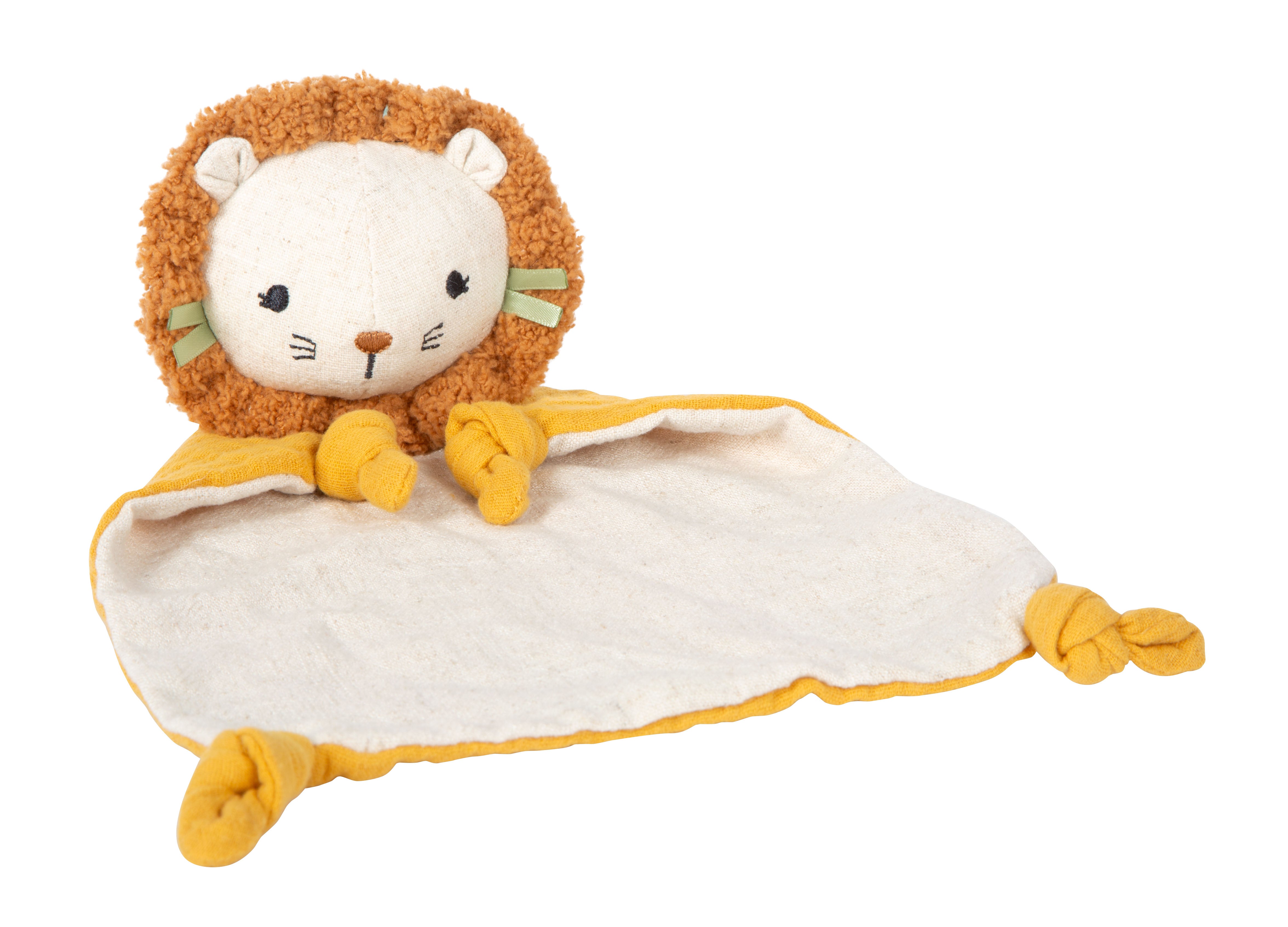 small foot Babyspielzeug Schnuffeltuch „Little Lion“