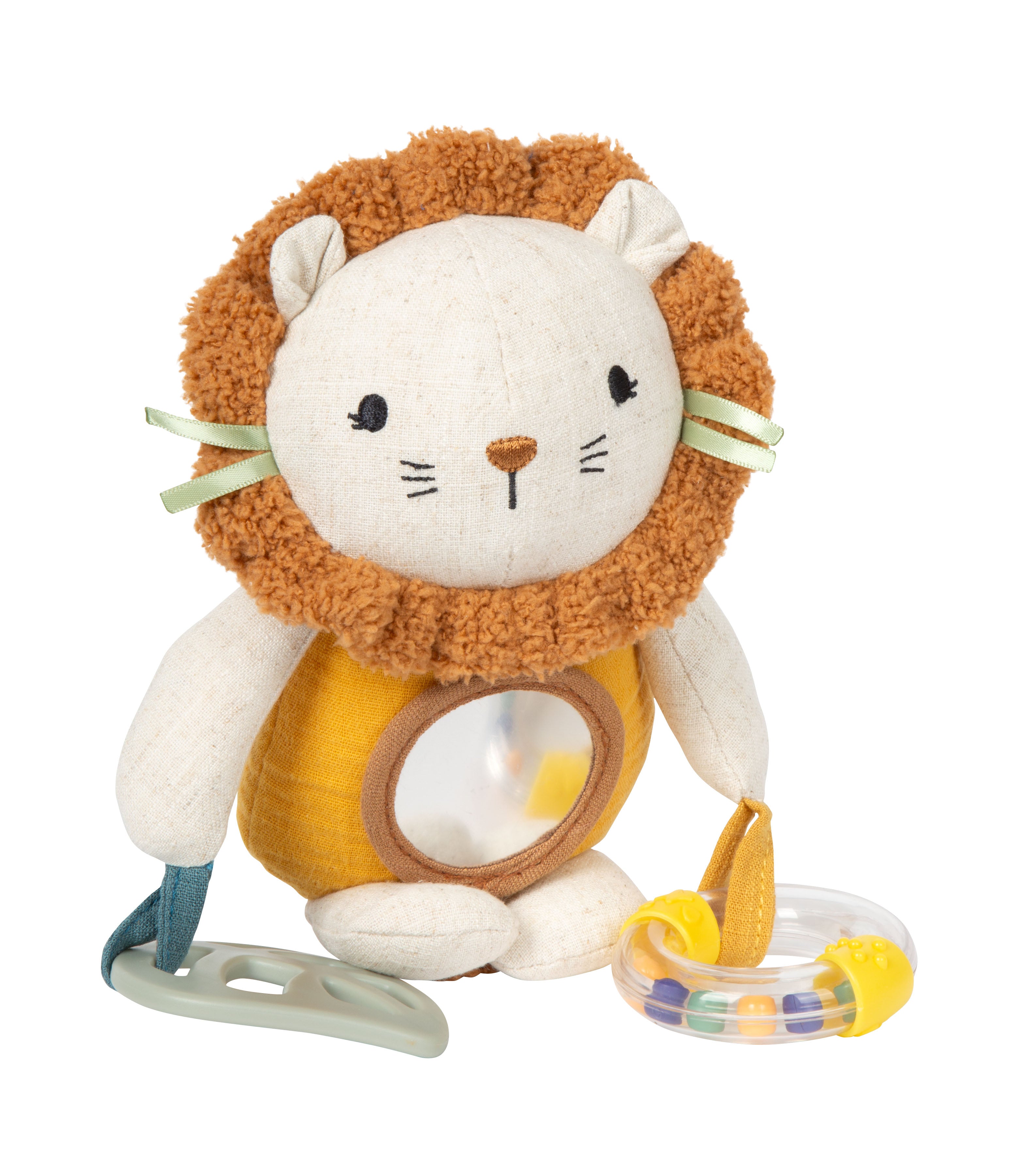 small foot Babyspielzeug Hängefigur aus Stoff „Little Lion“