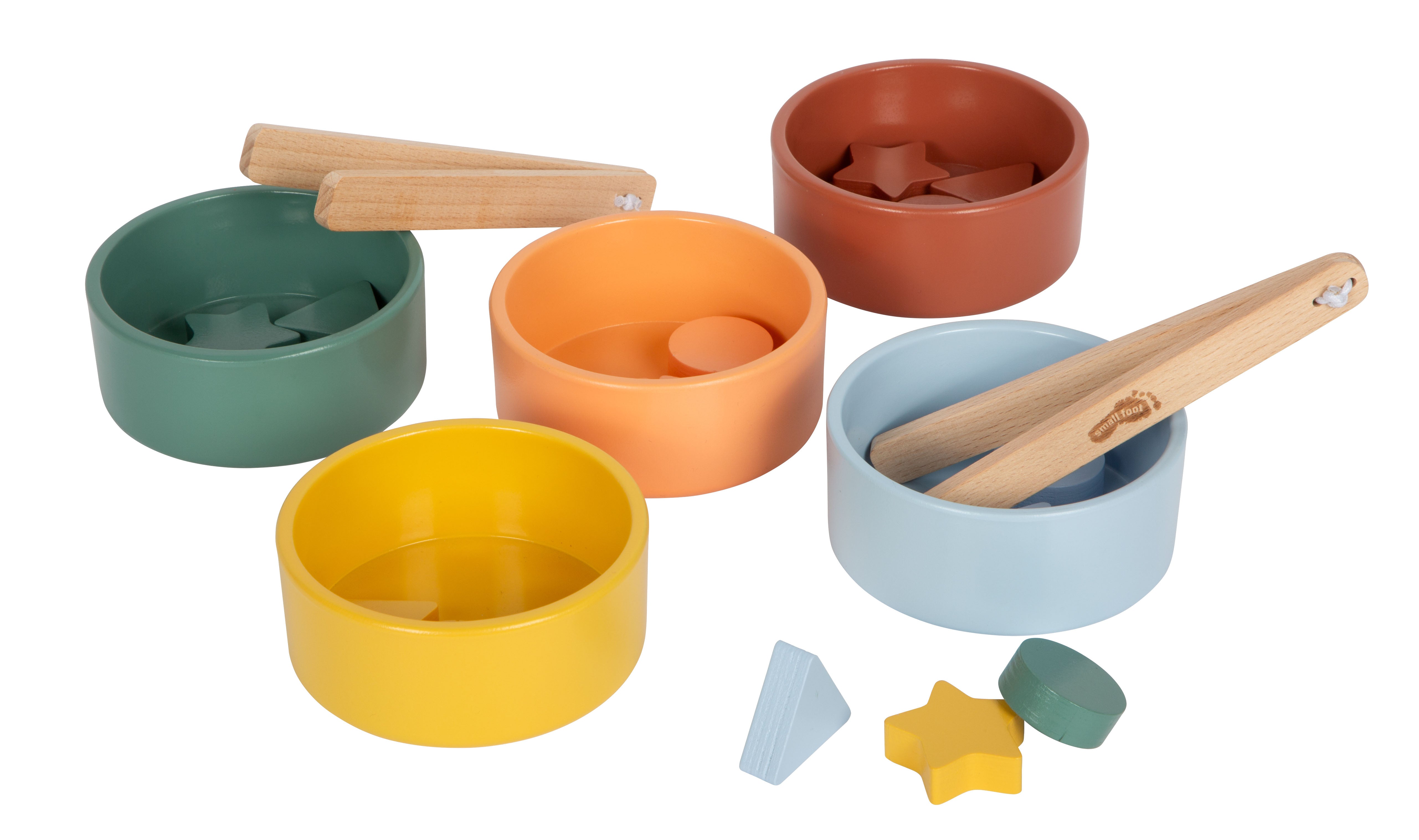 small foot Montessori Sortierspiel mit Zange