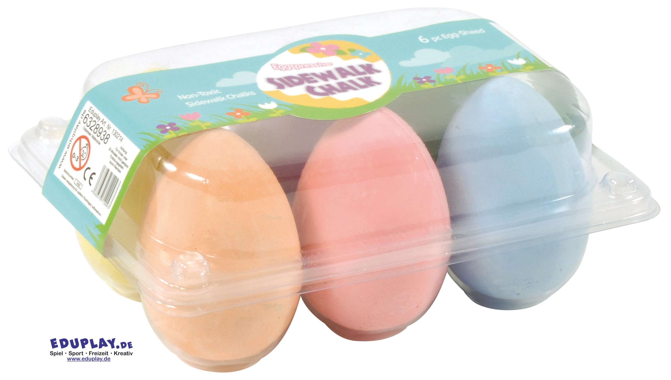 Eduplay Eier-Malkreide 6er Set
