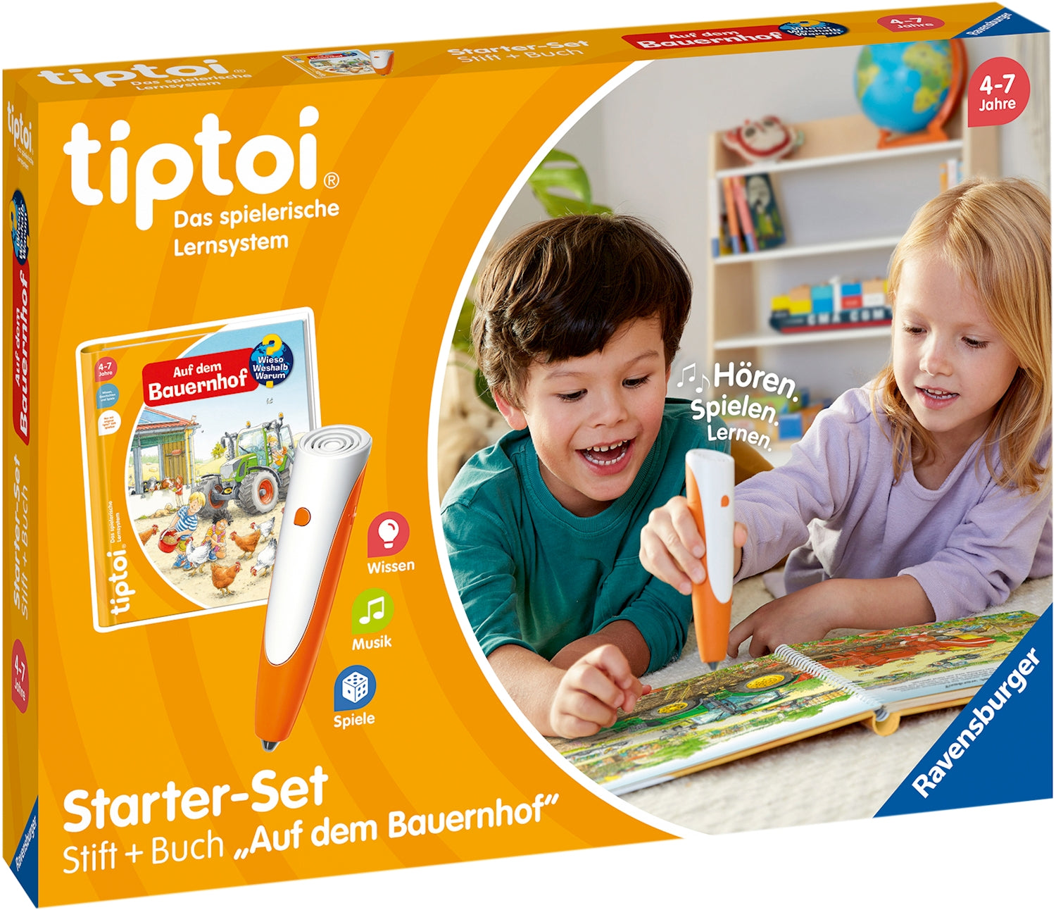 Tiptoi Starter-Set Stift und Buch - Auf dem Bauernhof
