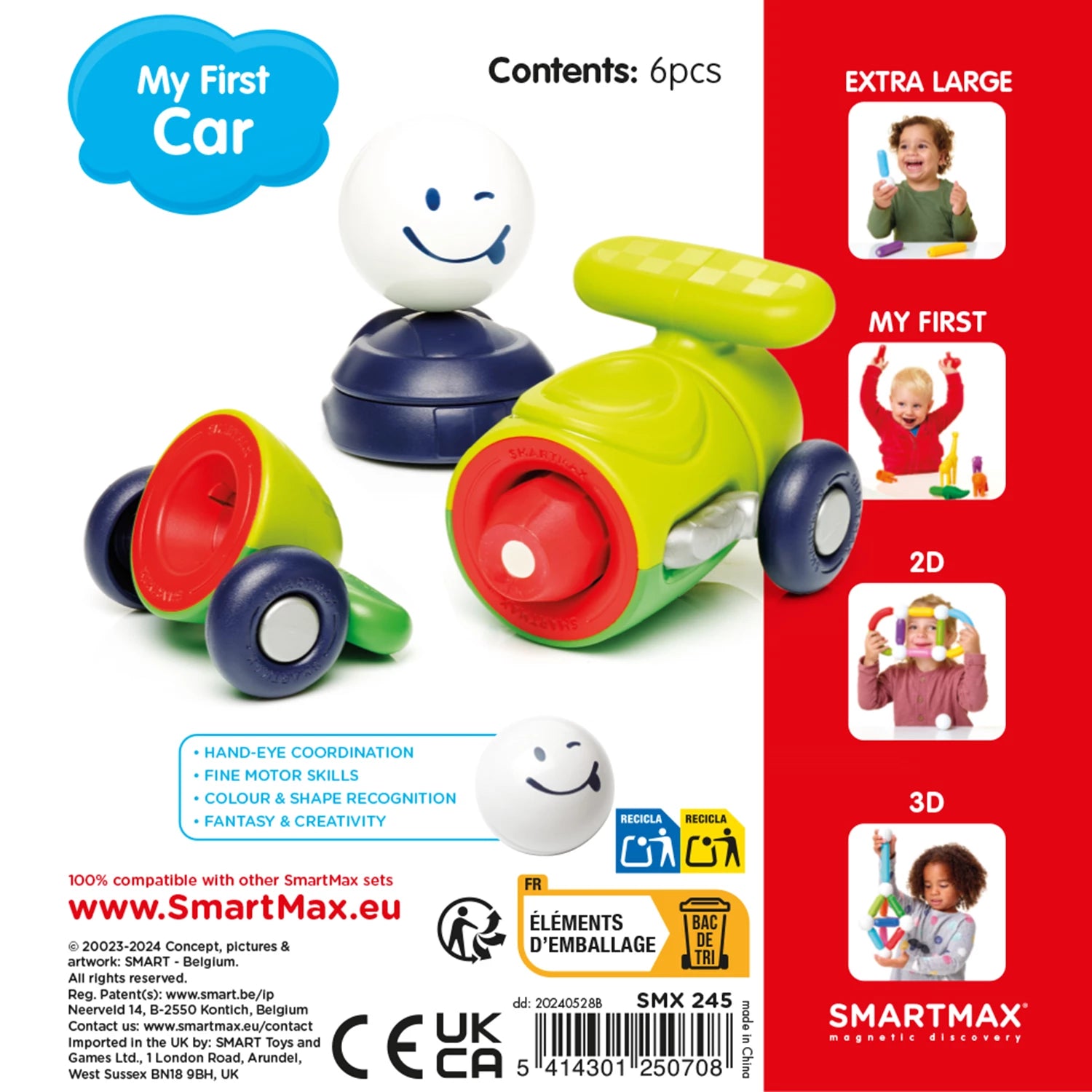Smart Games Smartmax - My First Car (mult)