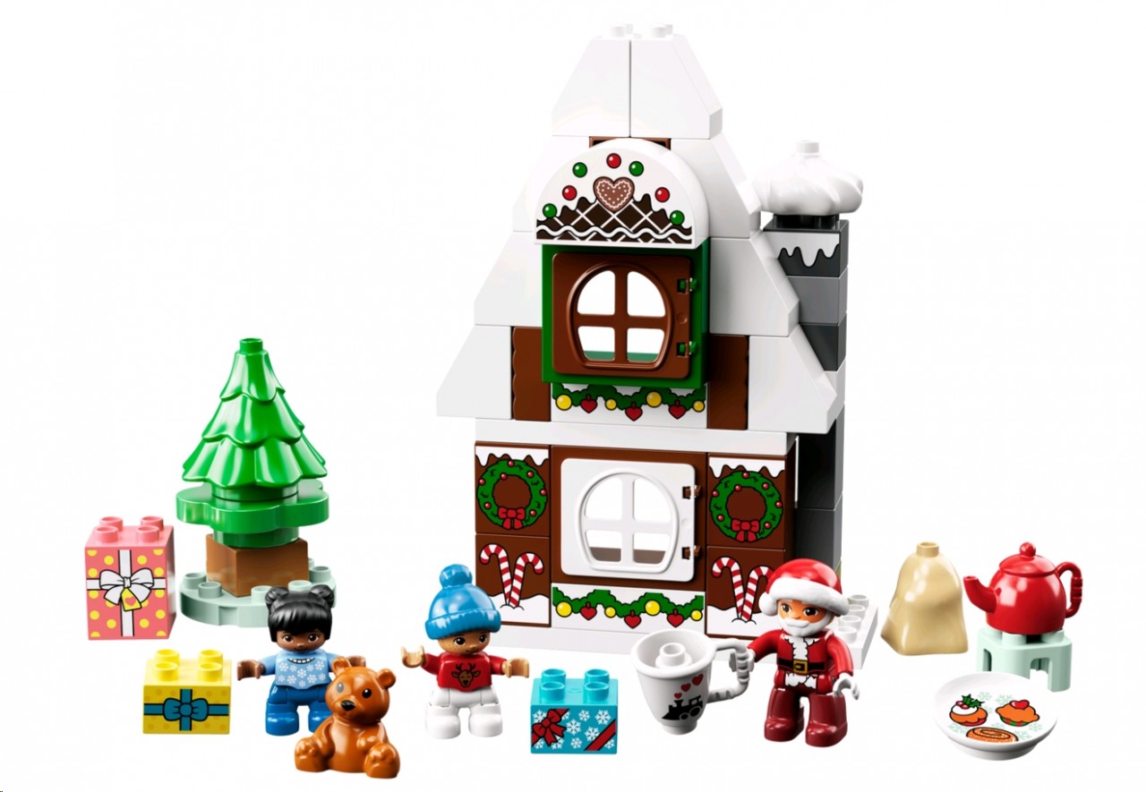 LEGO DUPLO Lebkuchenhaus mit Weihnachtsmann 10976