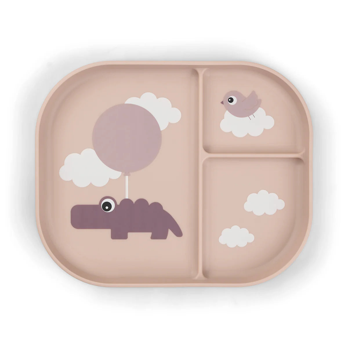 Done by Deer Foodie Menüteller Happy clouds Rosa