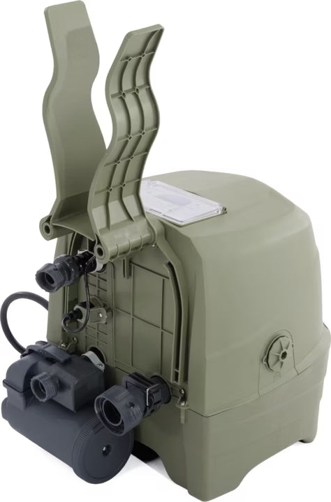 Intex 4-Person Olive Green Round Bubble Spa