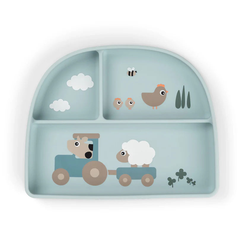 Done by Deer Stick&Stay Menüteller Tiny farm Blau