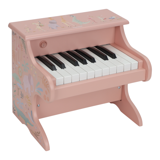 Little Dutch Holz-Klavier - Rosa FSC - Safari Friends