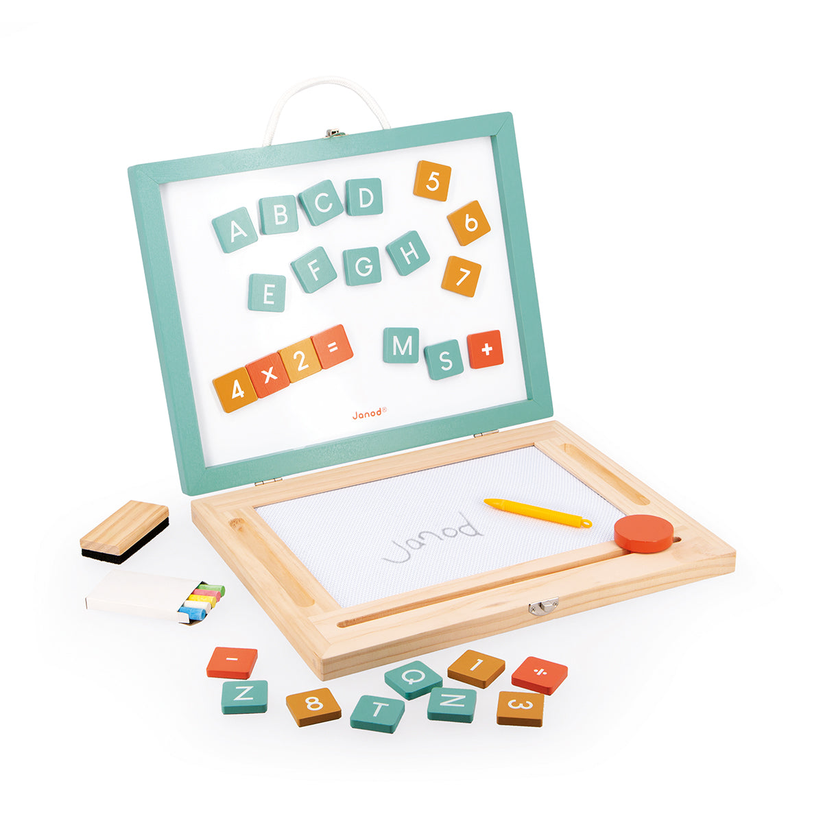 Janod Zauberkoffer 4-in-1 Tafel