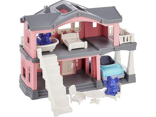 Green Toys House Playset- Pink