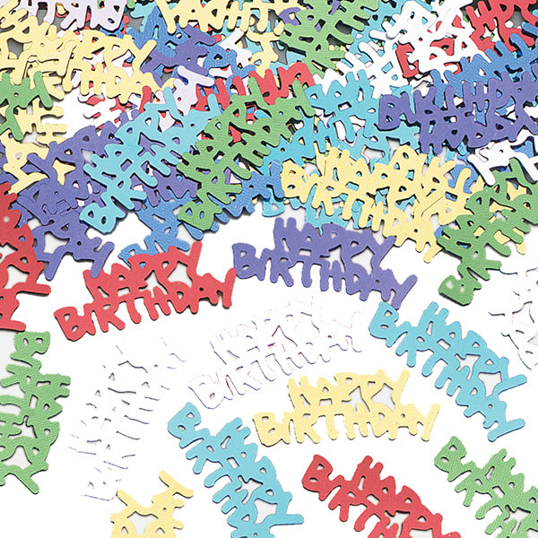 Amscan Deko-Konfetti Happy Birthday