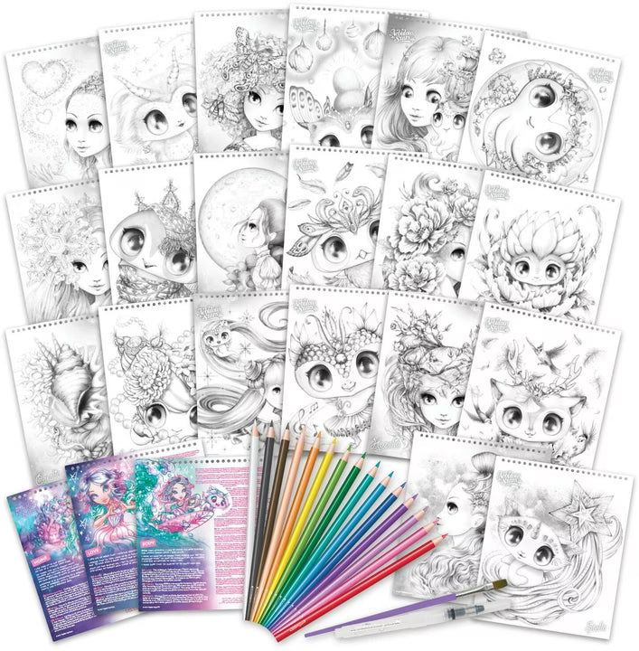 Nebulous Stars Wasserfarben Set mit Buch