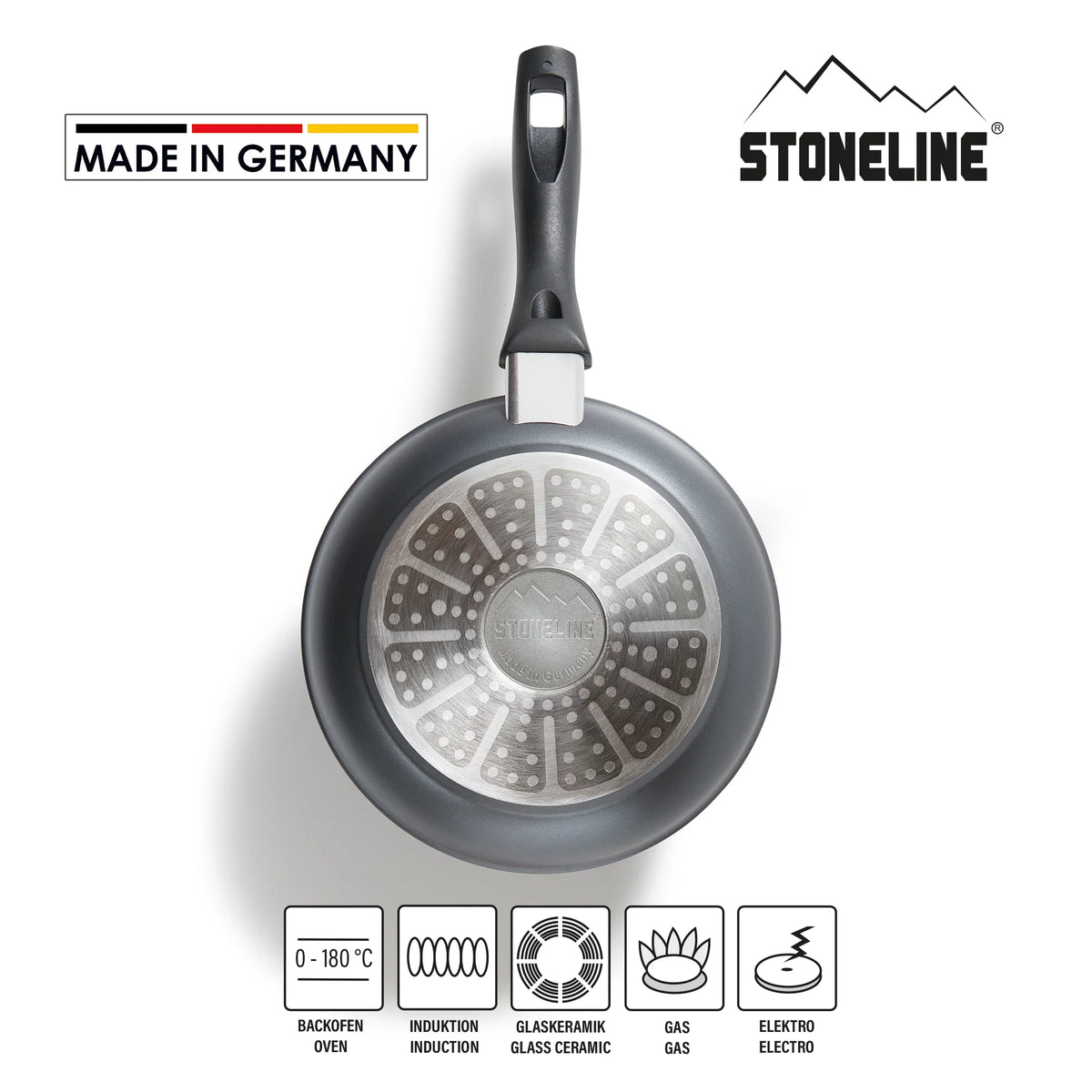 STONELINE® Made in Germany Bratpfanne, 20 cm