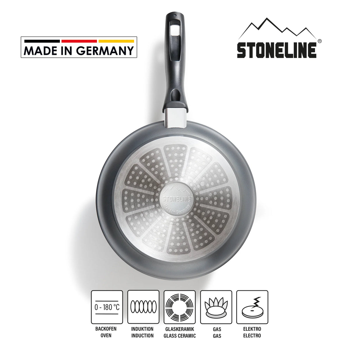 STONELINE® Made in Germany Bratpfanne, 24 cm