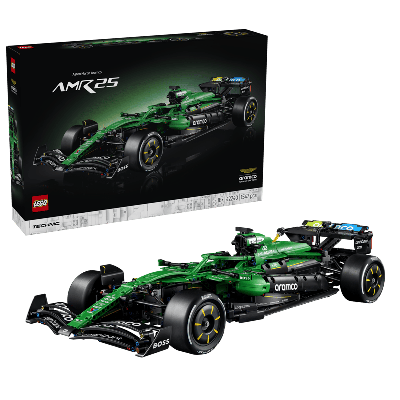 LEGO Technic Aston Martin Aramco AMR25 F1® Auto 42240