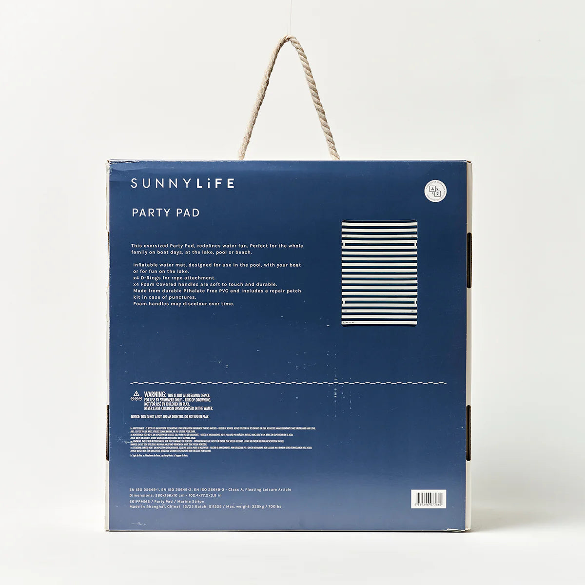 Sunnylife Party Pad Marine Stripe
