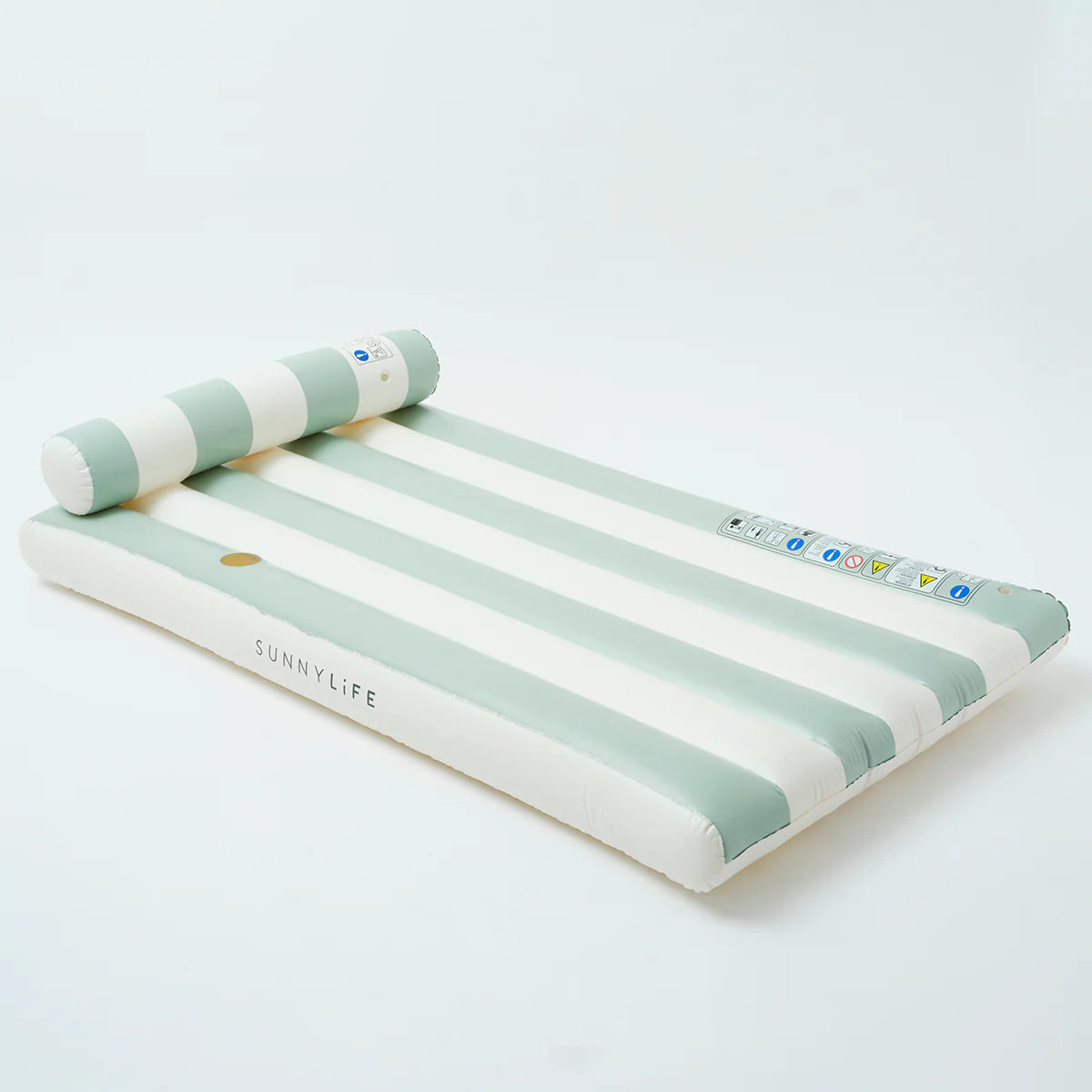 Sunnylife Luxe Lilo Green Stripe