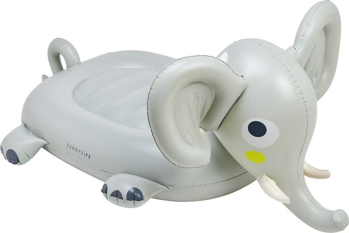 Sunnylife Kids Ride-On Float Eli the Elephant Grey