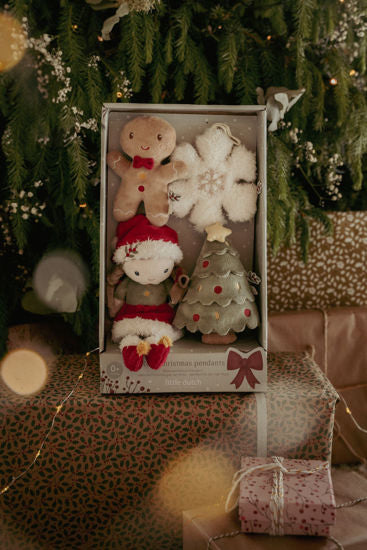 Little Dutch Rosa Weihnachtsbaumhängerset GRS