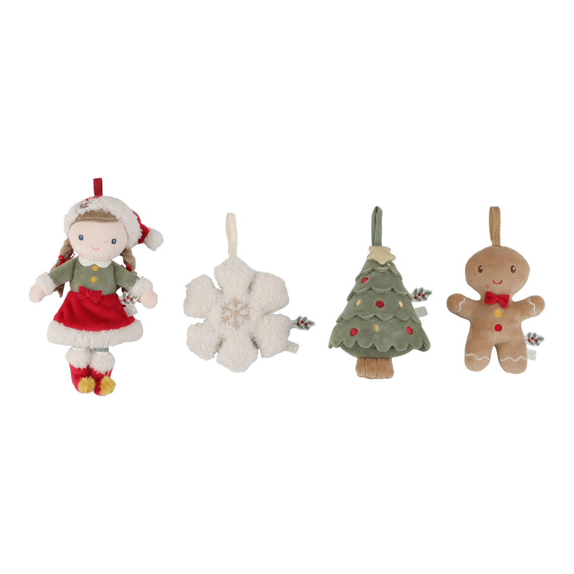 Little Dutch Rosa Weihnachtsbaumhängerset GRS