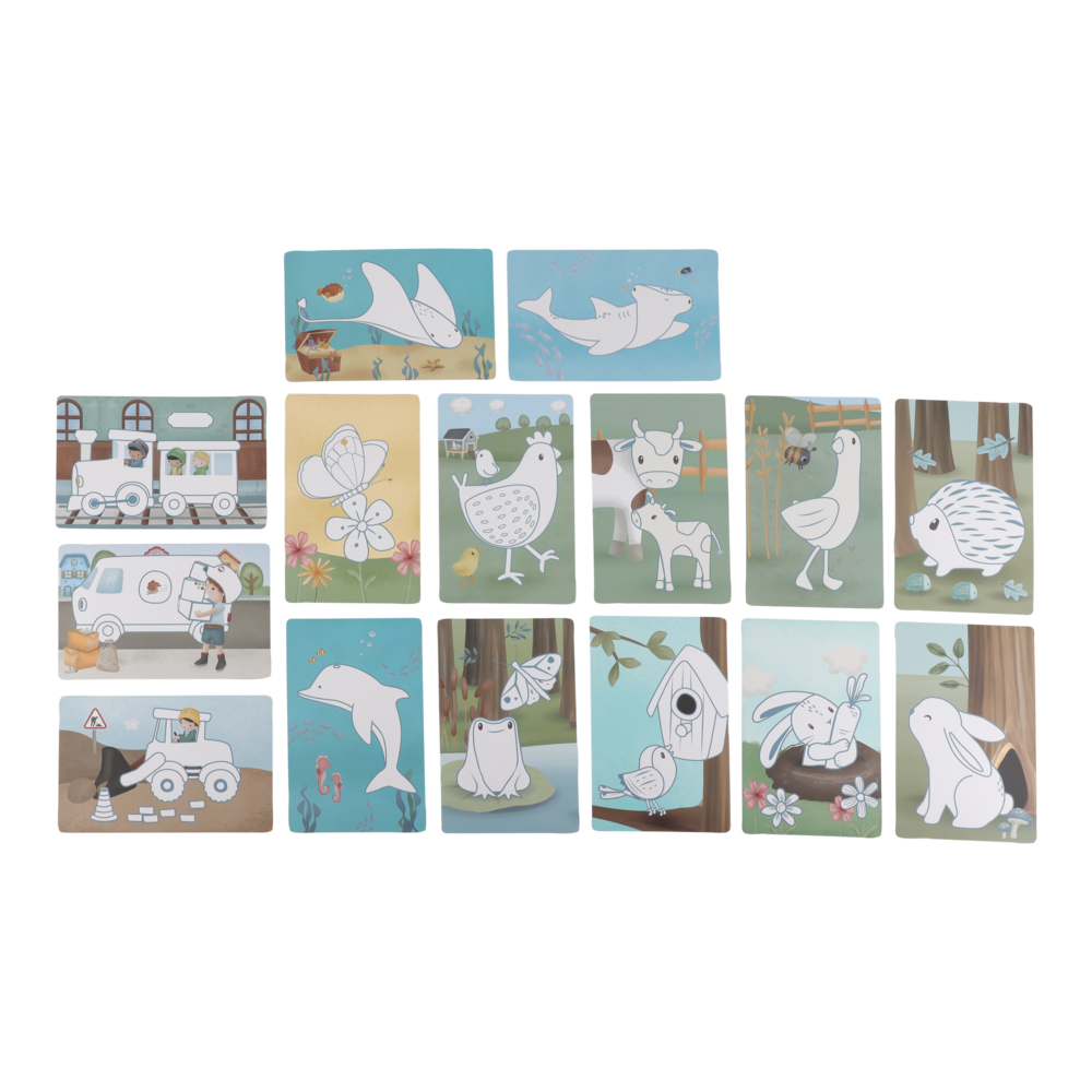 Little Dutch Zeichen-Tablet - Blau