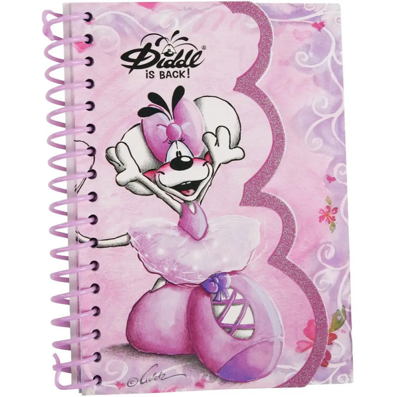 Diddl Notizbuch A6 lila