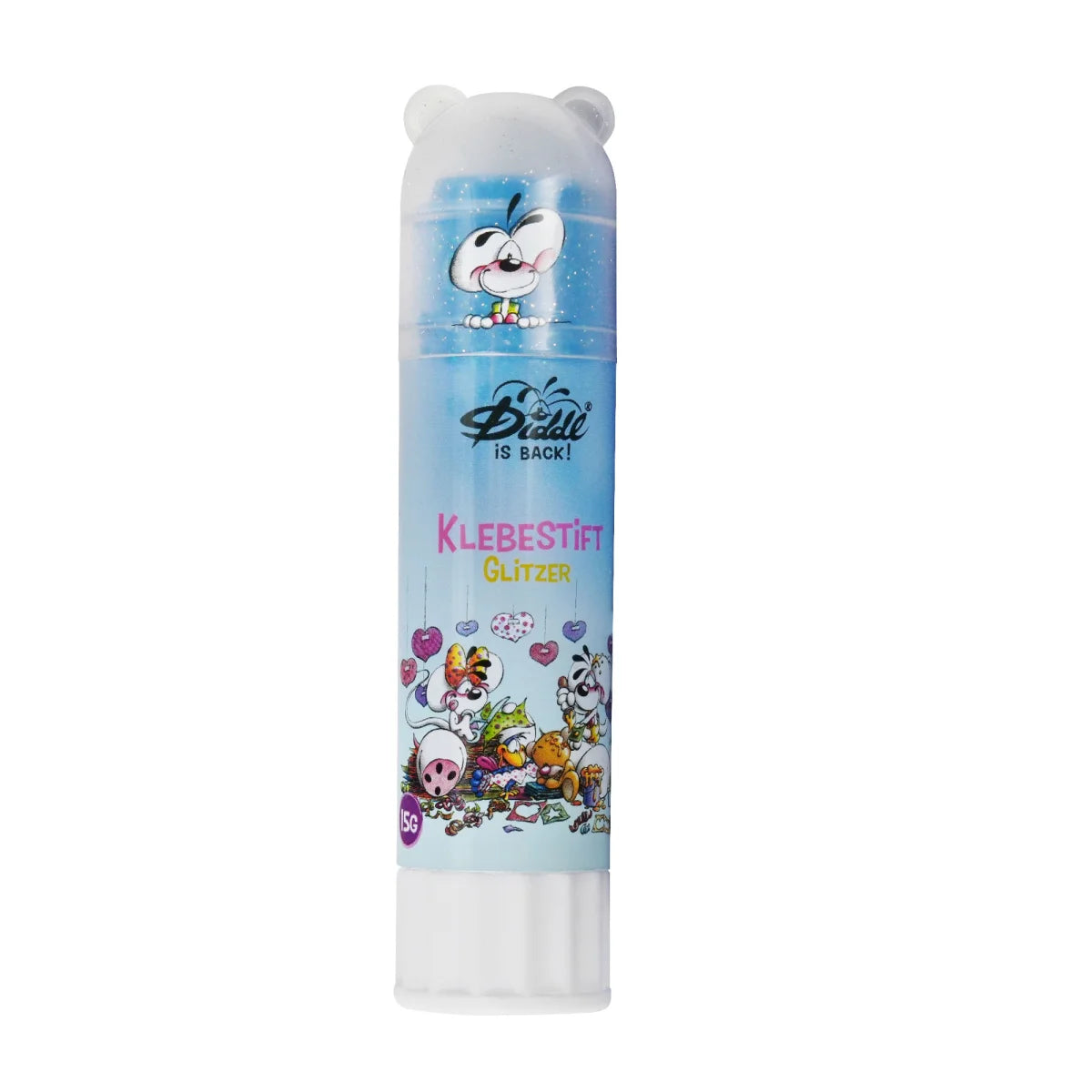 Diddl Klebestift blau