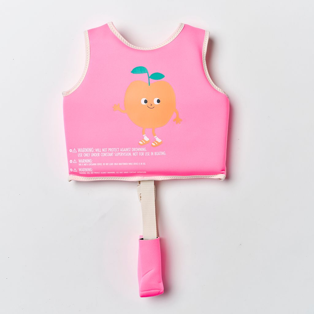 Sunnylife Schwimmweste 1-2 Poppy the Peach Neon Pink