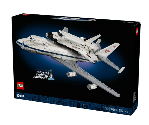 LEGO Icons Spaceshuttle-Transport-Jumbo 10360