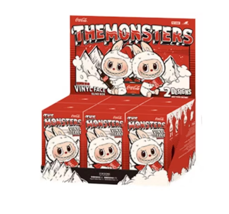 Pop Mart Labubu The Monsters Coca Cola Serie Vinyl Face