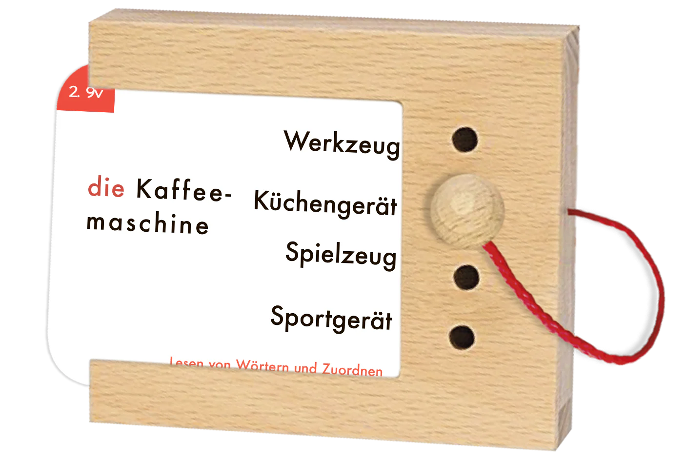 Kölner Lernspielverlag Lesen von Wörtern und Zuordnen 2. Klasse