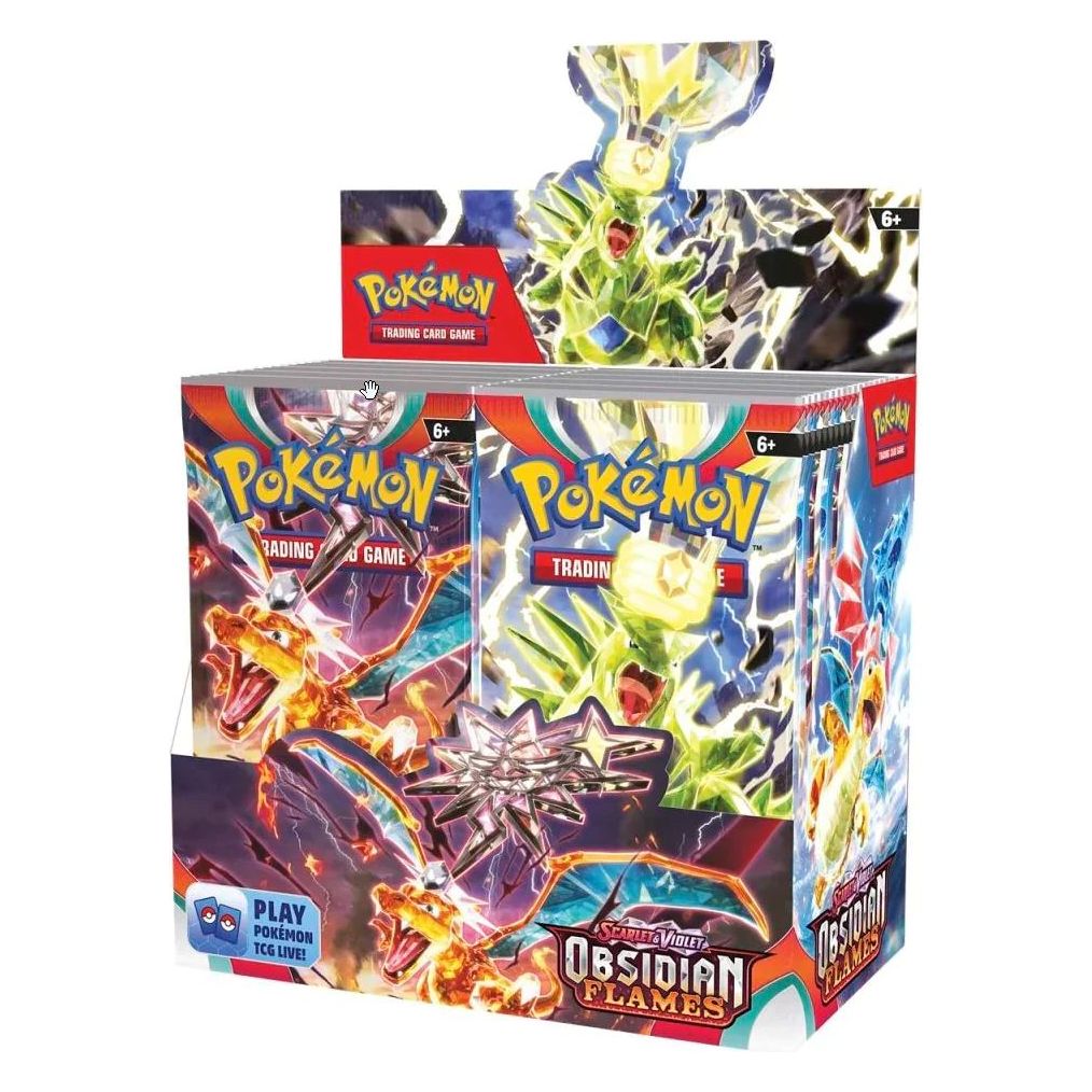 Pokémon-EN SV03 Obsidians Flames Booster 10K.