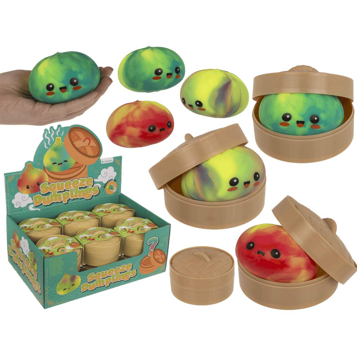 Sombo Squeeze Dumpling mit Batikmuster
