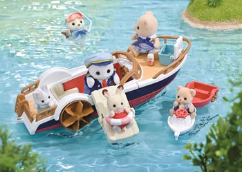 Sylvanian Families Ausflugsboot mit Robbe