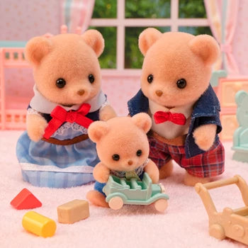 Sylvanian Families Biscuit Bären Familie