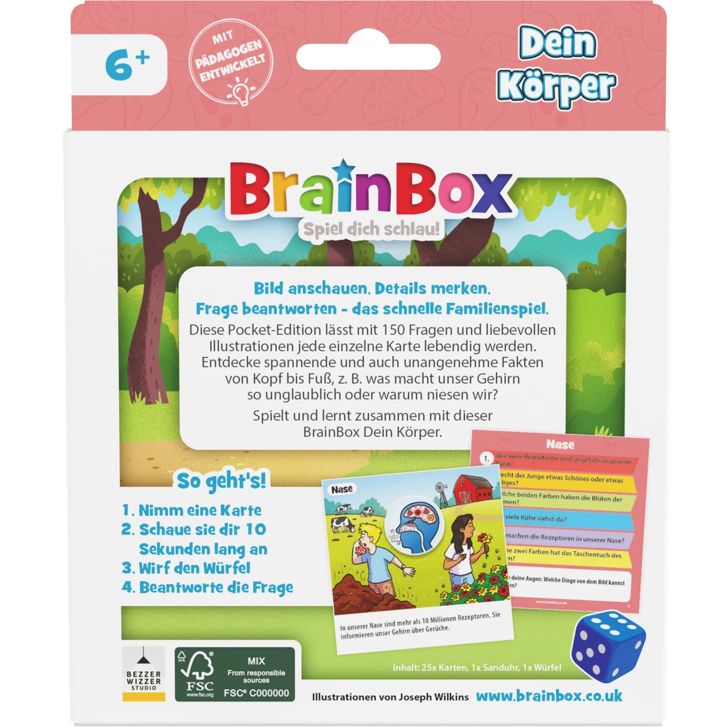 BrainBox Pocket - Dein Körper (d)