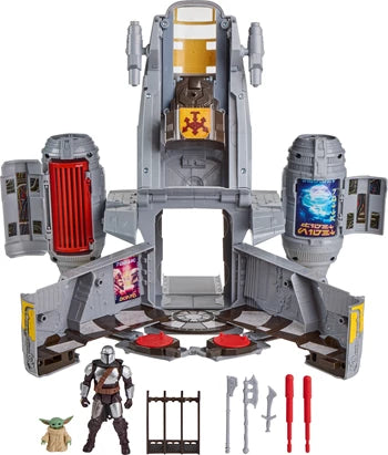 Hasbro Star Wars Mandalorian Razor Crest Spielset Fahrzeug 2-in-1