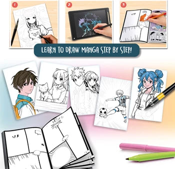 Kids Art Manga Zeichenschule Anleitung