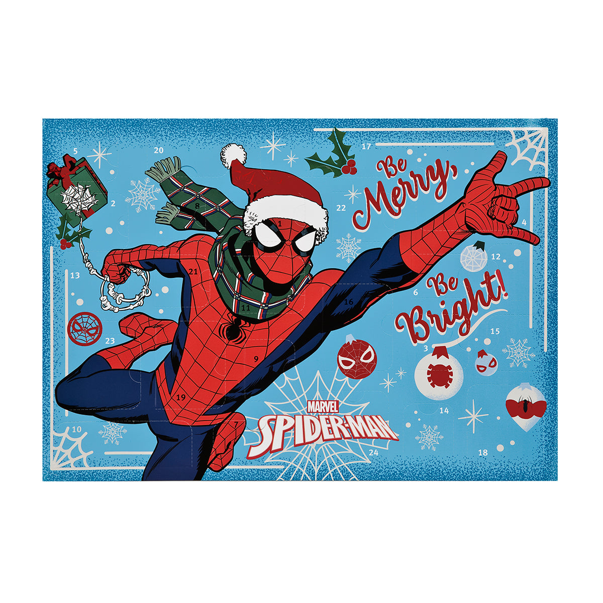 Spiderman Adventskalender 24 schöne Überraschungen zum Malen