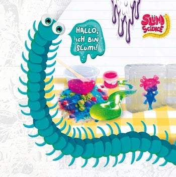 Slumi Science Squish Axolotl, d DIY Squishy, Pulver