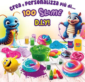 Slumi Science 100 Slime, d DIY Slime, Farben, Glitzer