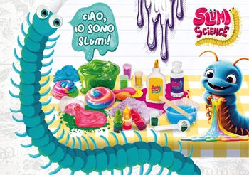 Slumi Science 100 Slime, d DIY Slime, Farben, Glitzer