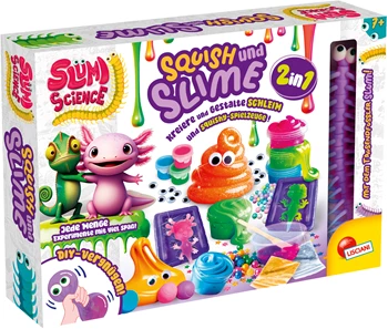 Slumi Science Squish Slime, d 2 in 1, DIY Squishy und Slime